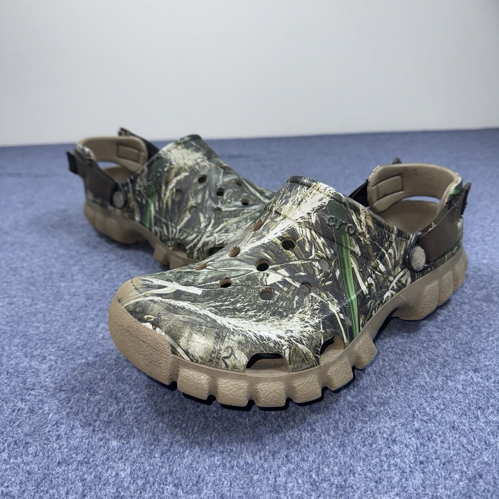 Crocs Mens Offroad Sport Realtree Max-5 Clog Size 7 Mens Womens 9
